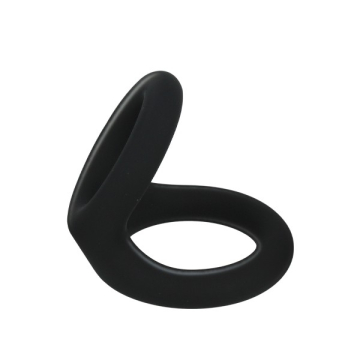 Titus Silikon INFINITY Cock & Ball Ring SMALL schwarz 