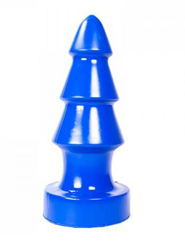 Ultra großer 3-Stufen Plug - 57x18cm - blau 