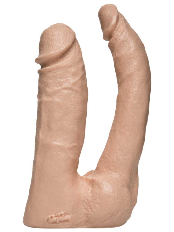 VAC-U-LOCK 6 inch Doppeldildo - hell 