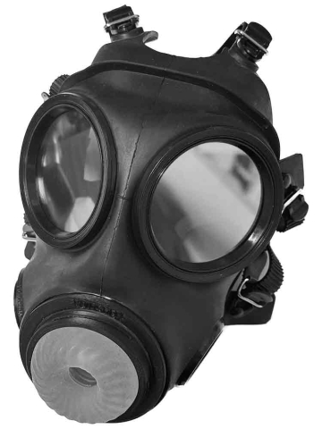 Drone-Hole PRO MASKE - silber-transparent 