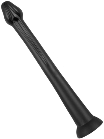 Whale Penis Soft Anal Dildo 55cm - XXLarge schwarz 