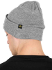 Alpha Industries 3D Beanie grey heather 