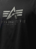 Alpha Industries Basic T-Shirt Carbon schwarz-schwarz 