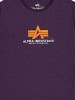Alpha Industries Basic T Rubber - plum 
