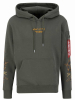 Alpha Industries Dragon EMB Hoody - dark olive 