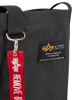 Alpha Label Shopping Bag - schwarz 
