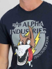 Alpha Industries Wolfhounds T-Shirt rep. blue 