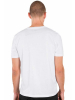 Alpha Industries Basic T-Shirt - weiss-schwarz 