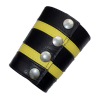 Armband SPEXTER DELUXE mit 2 gelben Streifen 