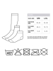 BARCODE Gym Socks schwarz-weiss 