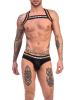 Barcode Harness PRIDE - schwarz 