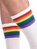 BARCODE PRIDE Fetish Half Socks 