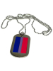 Bisexuell DOG TAG an Kette 