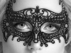 OUCH Black&White Augenmaske Modell Empress 