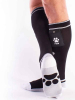 BRUTUS Party Socken mit Tasche schwarz-weiss 