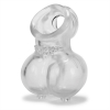 OXBALLS Cockring Sacksling 2, TRANSPARENT 