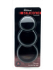 Titus Silikon Cockring 3er Set - schwarz 