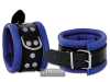 Leder-Fussfessel, Blau - 6,5cm 