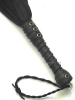 Flogger 30 Riemen 55cm Hirsch SCHWARZ 