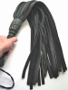 Flogger 30 Riemen 76cm Rind SCHWARZ 