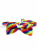 Gay Pride Regenbogen Bowtie Fliege 