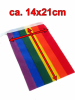 Gay Pride Regenbogen Flaggenkette 14x21cm 