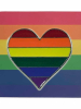 Gay Pride Regenbogen Anstecker Pin Herz 