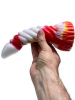GRAFFITI Dildo ARKAN 18x5cm weiss-orange 