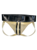 Gummi-Jock-Strap SPEXTER - transparent 2 Streifen 