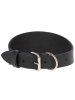 Leder-Halsband schwarz 