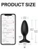 LOVENSE Bluetooth HUSH 2 Vibro Butt Plug M 44x113mm 