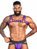 Mister S Neo BOLD COLOR BULLDOG Harness - purple 