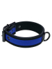 Mister S Neopren Puppy Halsband - blau/schwarz 