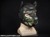 Mister S Neopren Puppy-Maske - schwarz/camo 