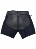 Mister S Neopren TRIPLE ZIP BOXER schwarz 