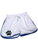 Kinky Puppy Paw Shorts weiss-blau 