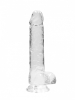 REALROCK Dildo Crystal Clear 8" klar 