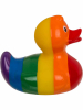 Regenbogen Badeente Quietscheente 