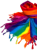 Gay Pride Regenbogen Sarong 