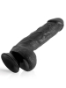 RUDE RIDER Realistic Dildo ADAM - schwarz 