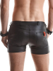 Hose FEDERICO Wetlook Shorts schwarz 