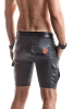 Hose LORENZO Wetlook Armyshorts schwarz 