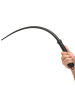 Peitsche VIPER Singletail Silikon 60cm schwarz 