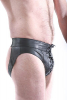 Leder-Jock-Strap mit Schnürfront 