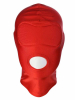 Spandex Maske - mit gepolsterten Augen rot 