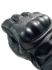SWAT Tactical Lederhandschuhe schwarz 
