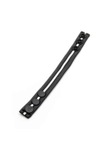 665 Neopren RACER STRAP Cockring - weiss  2