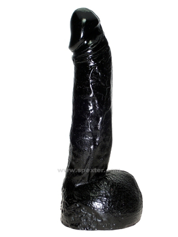 Dildo Modell BUDDY - schwarz  2