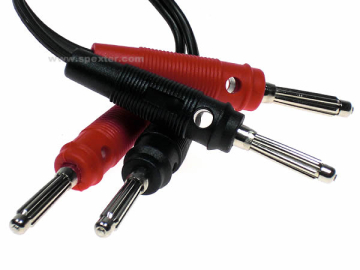 Reizstrom Adapter #16 - 2 x 4mm Bananen Stecker  2