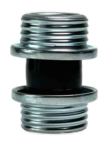 Adapter für Gasmasken 2x männlich  2